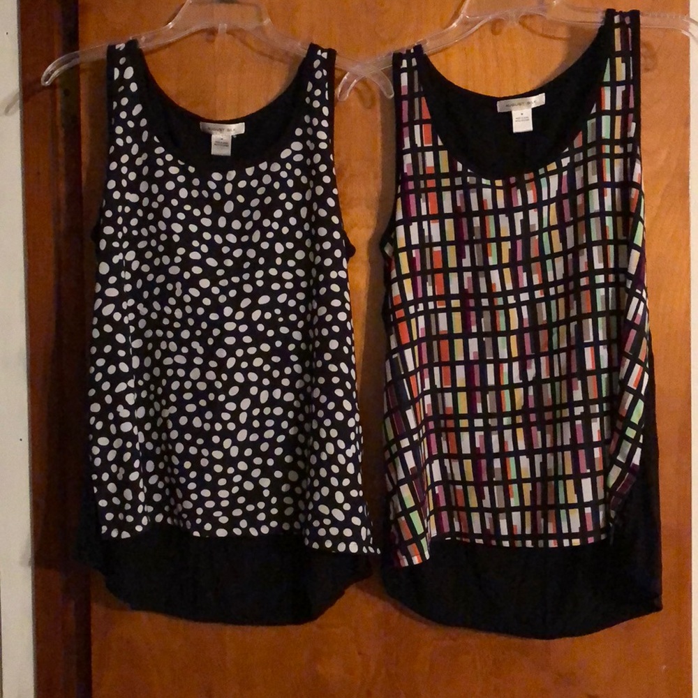 August Silk Tanks